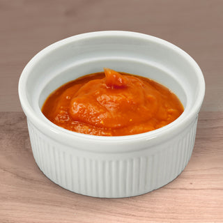 Servierschale rund 6er Set weiß 7,9x3,5x7,9cm New Bone China Schale Schüssel Auflaufform Tischgeschirr Snackschale