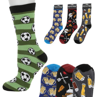 Herrensocken Bier 4er Pack onesize 42-46 bunt Polyester Baumwolle Elasthan 4 Motive Strümpfe Socken Herrenstrümpfe