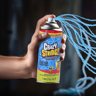 Luftschlangenspray 6er Set 100ml 51g 6 Farben rot blau pink gelb grün lila Party Schaum Partydekoration Schaum bunt