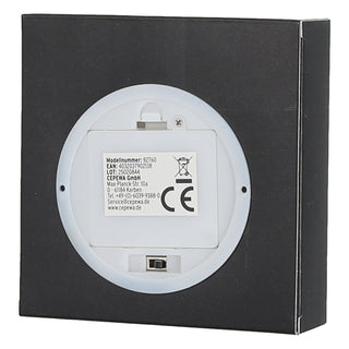 Soundbox 'XMas CAT' Bewegungsmelder 12x12x3,5cm Papier batteriebetrieben Lautstärke regulierbar Katze im Nikolauskostüm Weihnachtsmusik