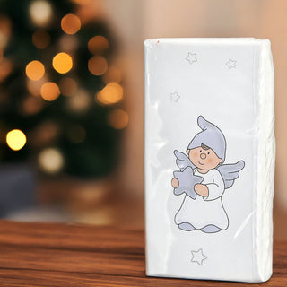 Taschentücher 'Schutzengel' 36x10er Pack Display 5x11x2cm Papier 3lagig 4 Motive Papiertaschentücher Tempo