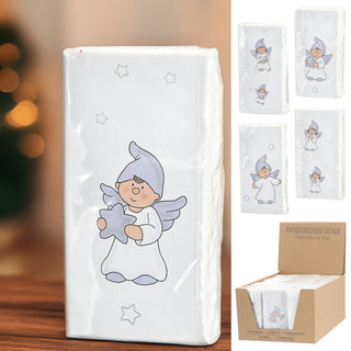 Taschentücher 'Schutzengel' 36x10er Pack Display 5x11x2cm Papier 3lagig 4 Motive Papiertaschentücher Tempo