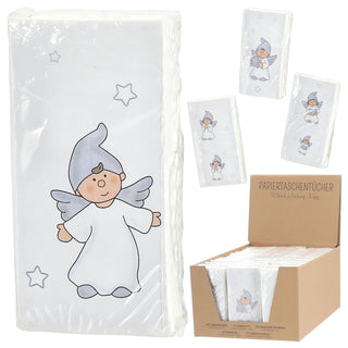 Taschentücher 'Schutzengel' 36x10er Pack Display 5x11x2cm Papier 3lagig 4 Motive Papiertaschentücher Tempo