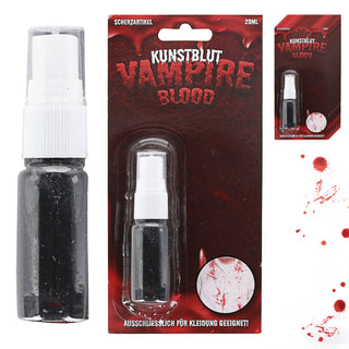 Halloween Blutspray 12er Set 20ml Kunstblut Fake Blood Spray Theaterblut Vampir Kostüm Karneval Fasching Party