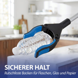 Greifarm mit Magnet 3x91x10cm Kunststoff Aluminium Greifhilfe Werkzeug klappbar Magnetfunktion Haushaltshilfe rückenschonend