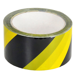 Markierungs-Klebeband Absperrband schwarz gelb 5,5cm breit 66m lang Markierungsband Gefahrband Absperrband