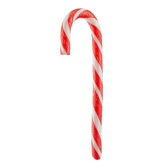 Zuckerstangen 48tlg rot/weiß gestreift je 10g essbar Pfefferminzgeschmack Weihnachtsdeko Candy Cane verpackt Spazierstock