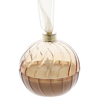 LED Echtwachskerze Christbaumkugel 3er Set gold silber weiß Ø9cm Wachs Kunststoff Flackerfunktion Timerfunktion batteriebetrieben Kugel zum Aufhängen