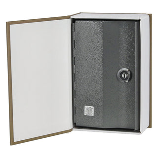 Tresor Buch London 11,5x18x5,5cm Metall Papier 2 Schlüssel Buchsafe Geldversteck Minitresor Versteck für Wertsachen