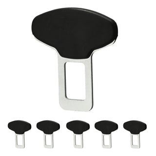 Universal Gurtalarm Stopper 6er Set TPR Eisen 5,5x0,7x6cm Gurtwarner Anschnallergeräusch deaktivieren Autozubehör Adapter