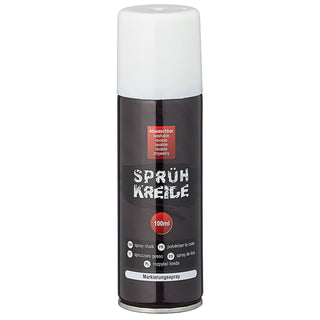 6/24x Kreidespray Weiß Set 4,5x15x5cm VOC 32% Dosenvolumen 175ml Sprühkreide Markierungsspray Dosenspray wasserlöslich Kreidefarbe temporär