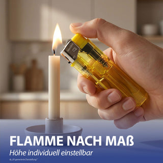 Elektronik Feuerzeug 50 Stück 5 Farben transparent Kunststoff Eisen 2,4x8x1,1cm Feuerzeug nachfüllbar regulierbare Flamme Feueranzünder