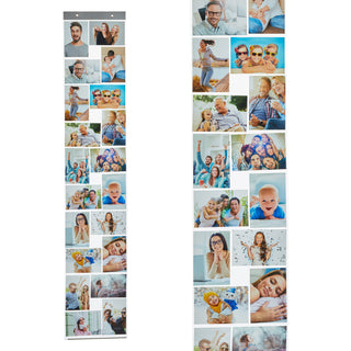 1x / 3x Fotovorhang mit 15 / 16 oder 20 Taschen 10 x 15 cm