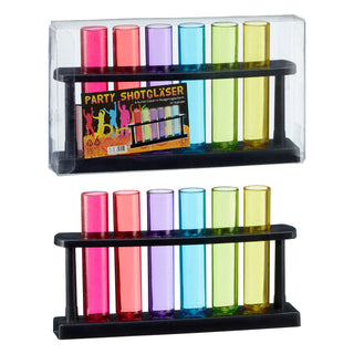 Reagenz Shotgläser im 7er Set