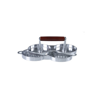 Selfmade Hamburgerpresse für 2 Hamburger