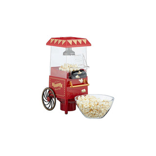Retro Popcorn Maschine mit Heissluft Gesundes Popcorn Ölfrei Fettfrei ca. H38cm Popcorn Automat