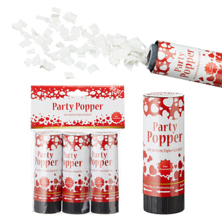 Party-Popper Love 10cm im 3er Set